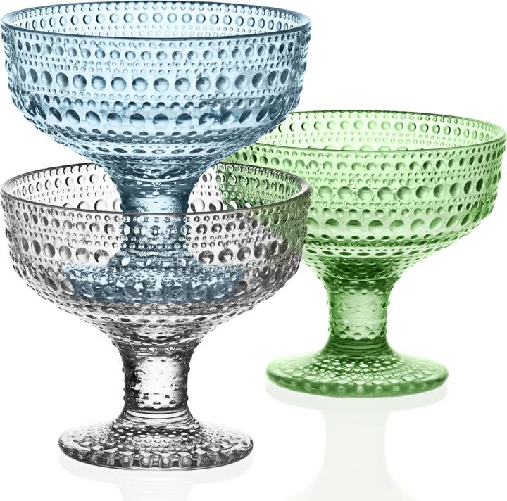 Iittala Kastehelmi Schale mit Fuss (10.40 cm, 1 x)