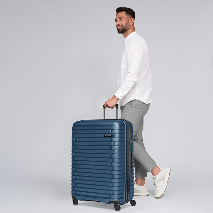 Actual product image Pactastic Collection 04 THE LARGE + 4 Rollen Trolley L 75 cm mit Dehnfalte (109 l, XL (from 140l))