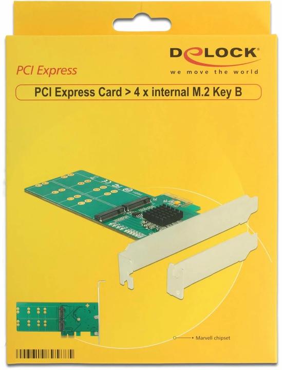 Produktbild Delock PCI-Express-x4 SATA Kontroller