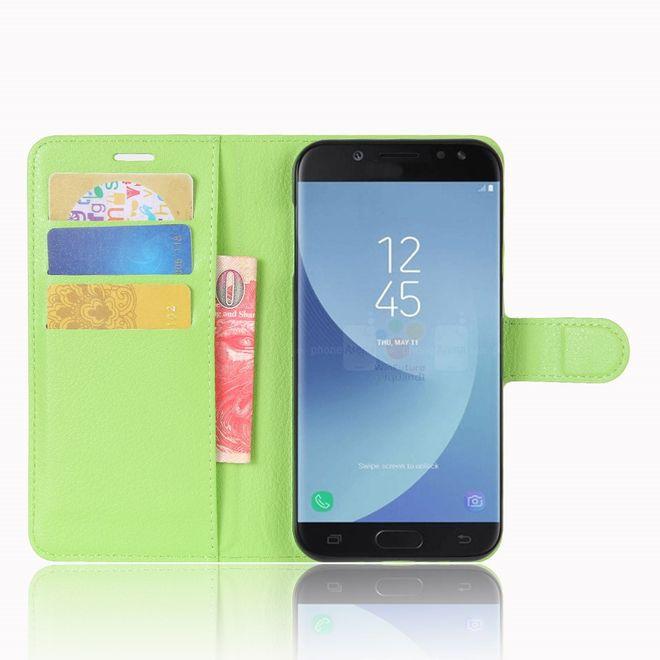 Image du produit MU Classic Couverture en cuir avec texture litchi (Samsung Galaxy J5 (2017))