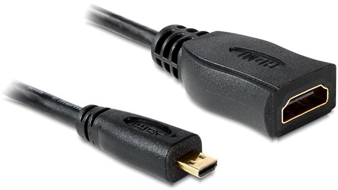 Actual product image Delock HDMI – Micro HDMI (0.23 m, HDMI)