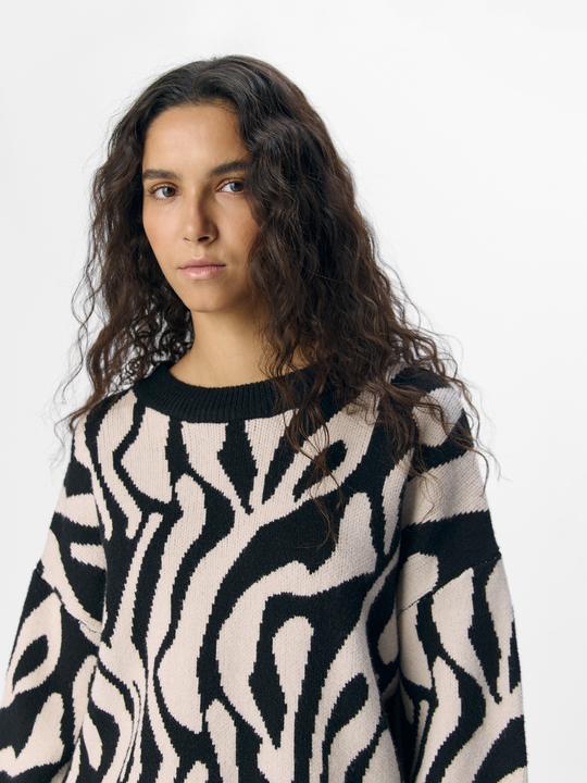 Immagine prodotto Object Gemusterter Strickpullover (S)