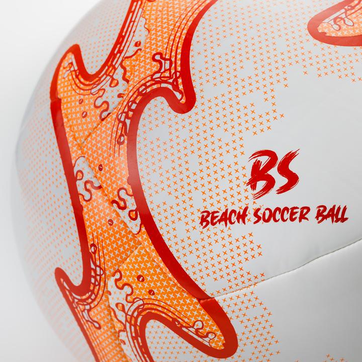 Immagine prodotto Kipsta Beachsoccer Hybridball Light taglia 5 - bianco/arancio (5)