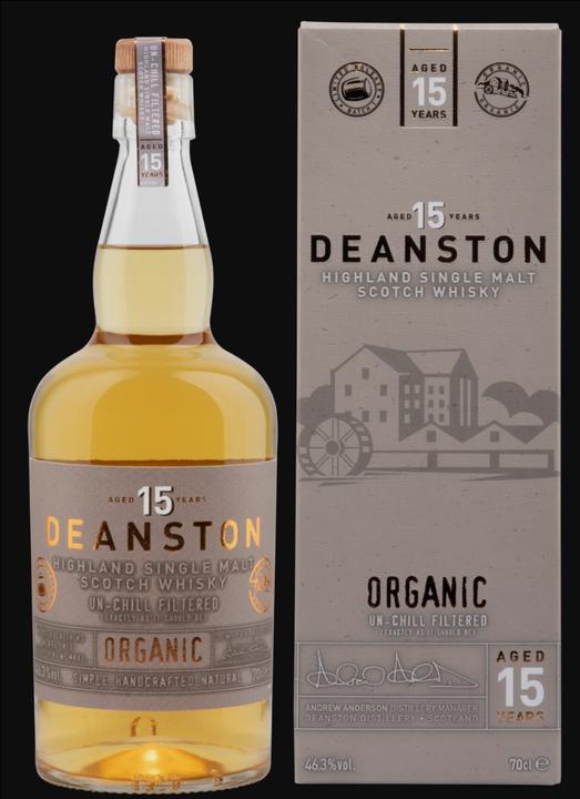 Deanston Distillery Single Malt Organic 15 years (Single Malt, Scotch whisky)