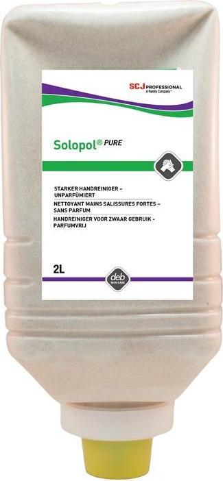 Produktbild Deb Stoko Solopol® natural – unparfümiert, Handreiniger 2 l Flasche (Flüssigseife, 2000 ml)