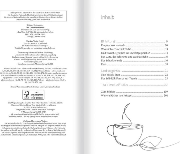Produktbild Tea Time für die Seele (Deutsch, Kristen Helmstetter, Theresia Übelhör, 2023)
