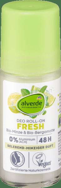 Actual product image dm alverde Deo Roll-On (Roll-on, 50 ml)