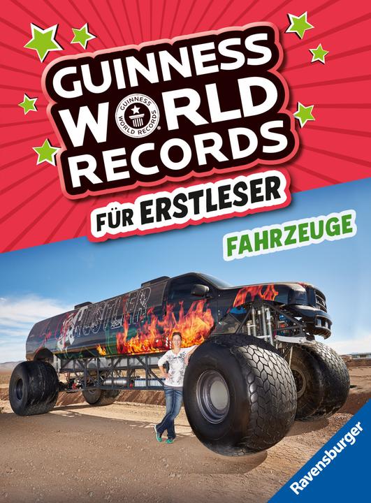 Image du produit Ravensburger Guinness World Records für Erstleser - Fahrzeuge (Allemand, 2023)