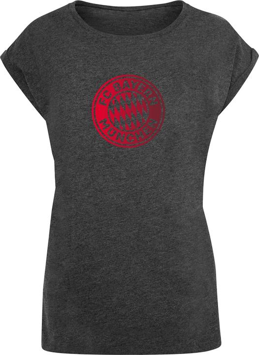 Actual product image FC Bayern München Ladies Logo GR Extended Shoulder Tee - 115579 (L)