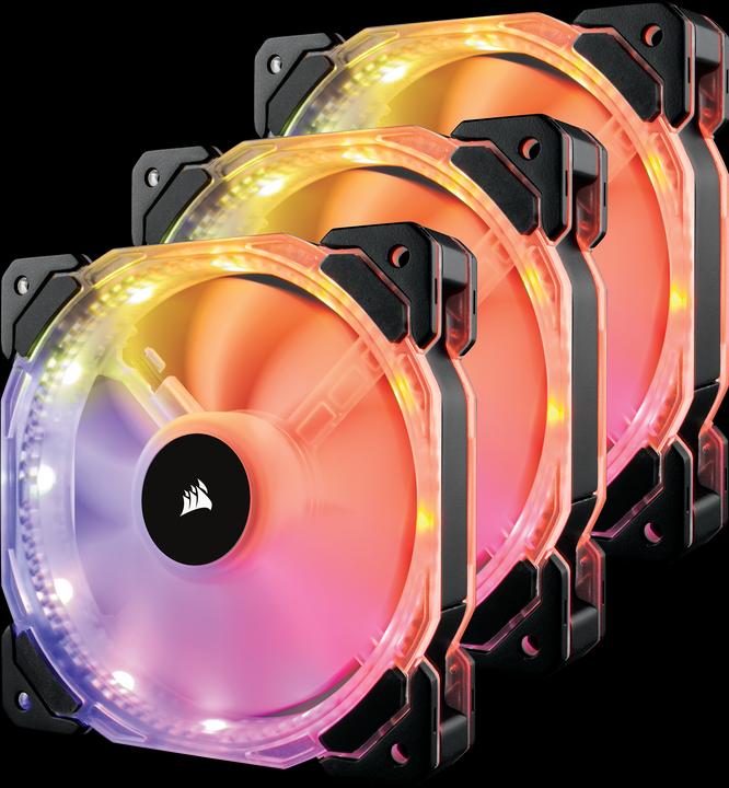 Produktbild Corsair HD120 RGB mit Controller (120 mm, 3 x)