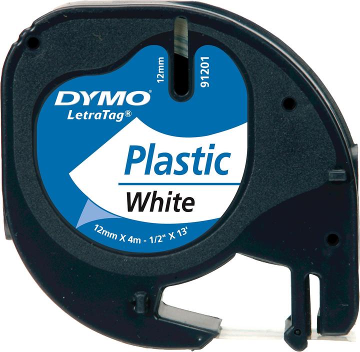 Actual product image Dymo S0721660 Plastic strap (1.20 cm, White)