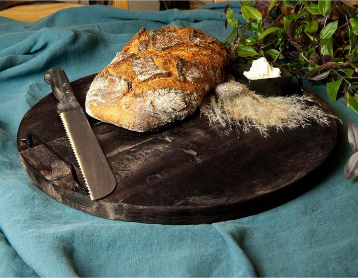 Produktbild Natura Punto Rundes Schneidebrett aus Mangoholz