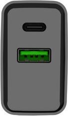Immagine prodotto Genesis Natec ładowarka Sieciowa Ribera USB-A + USB-C 20w Power Delivery Czarna Nuc-2062 (20 W)