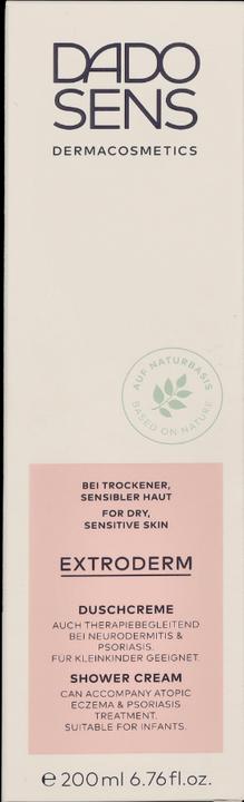 Actual product image Dado Sens EXTRODERM Shower Cream - Dry & Sensitive Skin (200 ml)