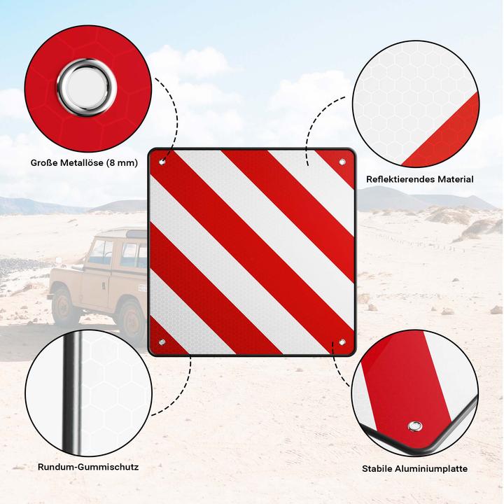 Actual product image Wiltec Warning sign