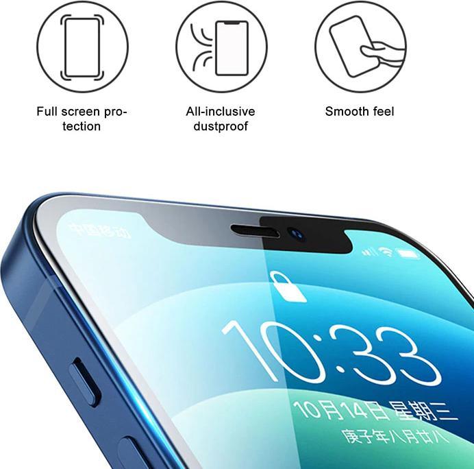remarket.ch iPhone 12 mini - Tempered glass / Panzerglas - Big Arc (1 Piece, Apple iPhone 12 mini)