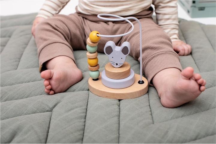 Actual product image Trixie Baby Wooden motor skills loop mouse