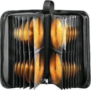 Productafbeelding Hama Nylon 80 CD/DVD-hoesje, zwart