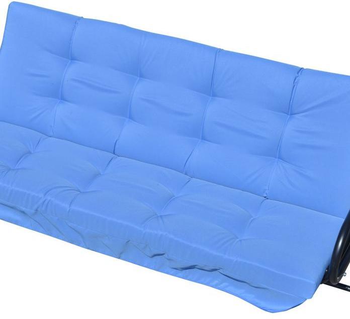Produktbild Swisshandel24 Auflagen-Set 170 cm Hollywoodschaukel Blau