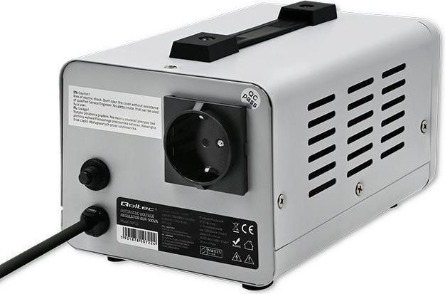 Produktbild Qoltec 50722 Automatic Voltage Stabilize (1 Stk.)