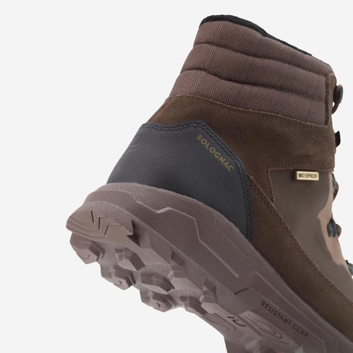 Produktbild Solognac Jagdstiefel Crosshunt 140 wasserdicht warm braun (41)