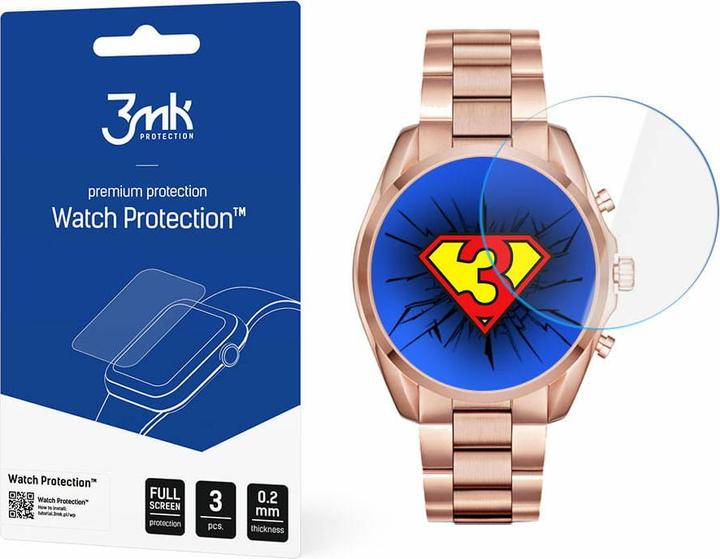 Produktbild 3MK Watch Protection FlexibleGlass Lite do Michael Kors Gen 6 Bradshaw