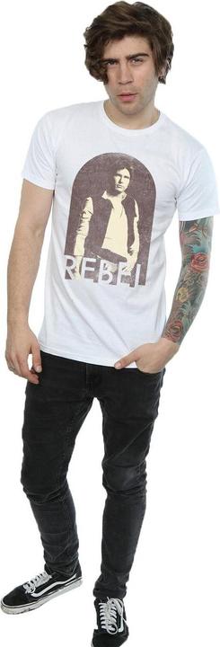 Immagine prodotto Star Wars Han Solo Rebel Maglietta Uomo (L)