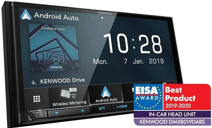 Produktbild Kenwood Corp. Moniceiver DMX8019DABS (Android Auto, Apple Carplay)