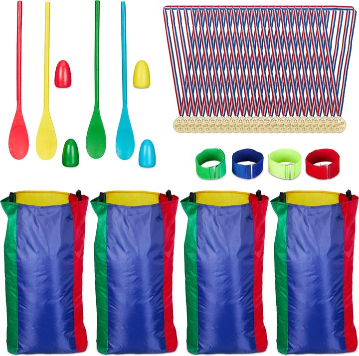 Relaxdays 40-piece outdoor games set