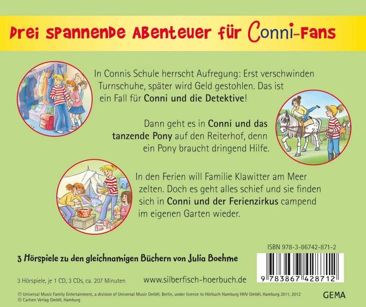 Actual product image My big Conni audio box (Julia Boehme, German)