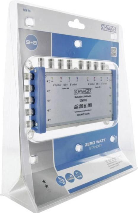 Image du produit Schwaiger Commutateur SAT (Multi commutateur)
