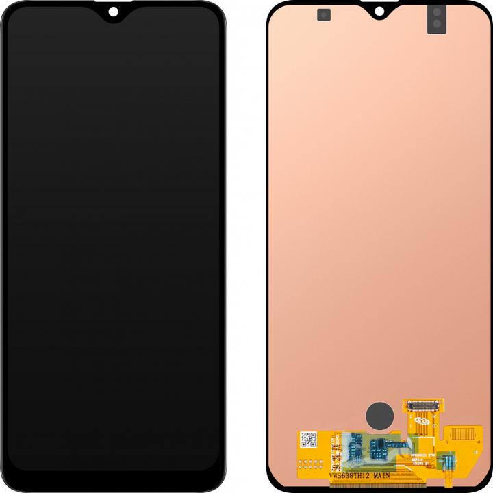 Actual product image MP Display Unit für Galaxy A30s A307, w/o Frame, Aftermarket, Schwarz (Display)