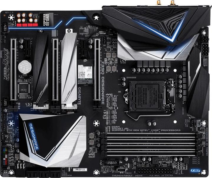 Produktbild Gigabyte Z390 Designare (LGA 1151, Intel Z390, ATX)