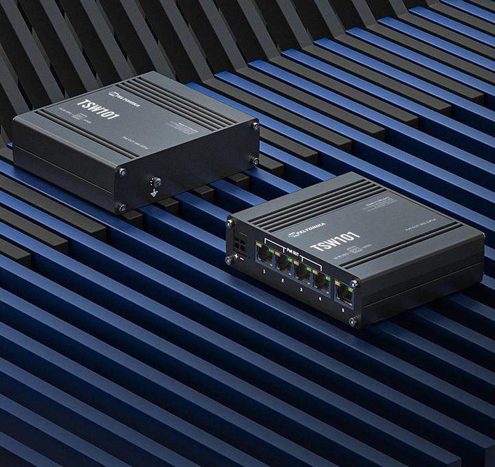 Image du produit Teltonika TSW101 dédié à l'automobile (5 Ports)
