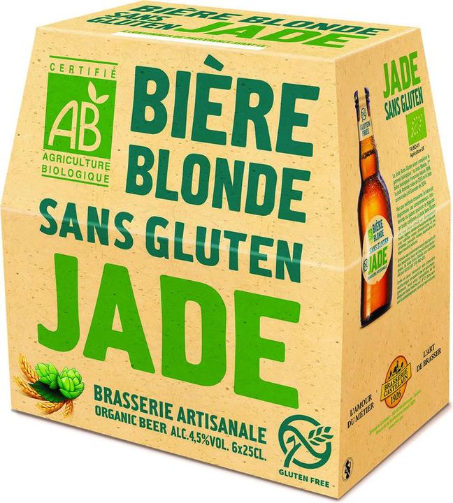 Actual product image Castelain Jade Gluten Free Bio (1 x 25 cl)