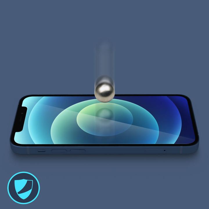 Produktbild Avizar Kristallklare Folie, Glas-Displayschutz (1 Stück, Apple iPhone 12 mini)