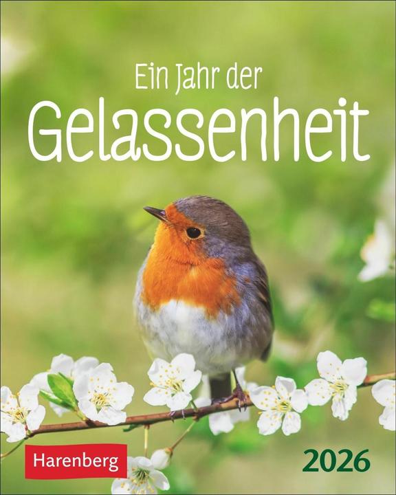 Actual product image Harenberg Ein Jahr der Gelassenheit Mini-Geschenkkalender 2026 (Hardcover, German)