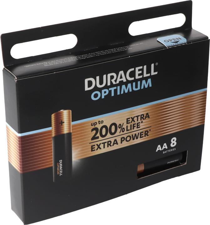 Actual product image Duracell Optimum (8 pcs., AA)