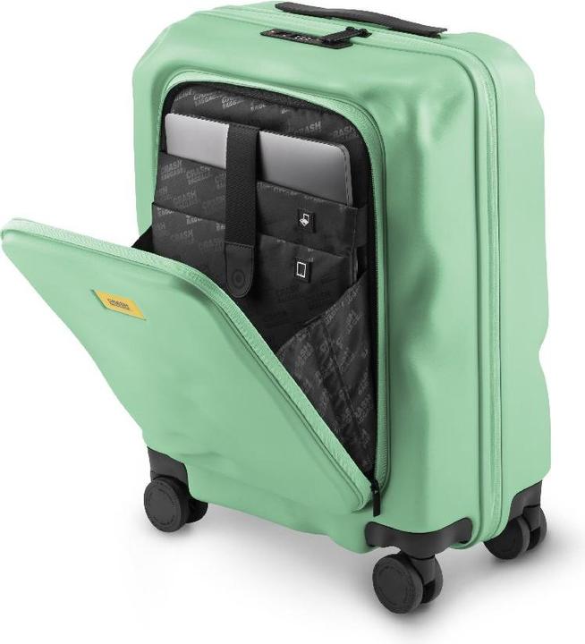 Immagine prodotto Crash baggage SMART - Cabin Trolley, Sage (36 l, Bagaglio a mano (fino a 50 litri))