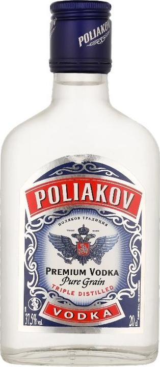 Actual product image Poliakov Vodka 37,5% Vol. 0,2l