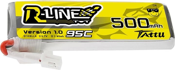 Produktbild Tattu RC-Akku LiPo 500 mAh 3.7 V 95C R-Line (3.70 V, 500 mAh)