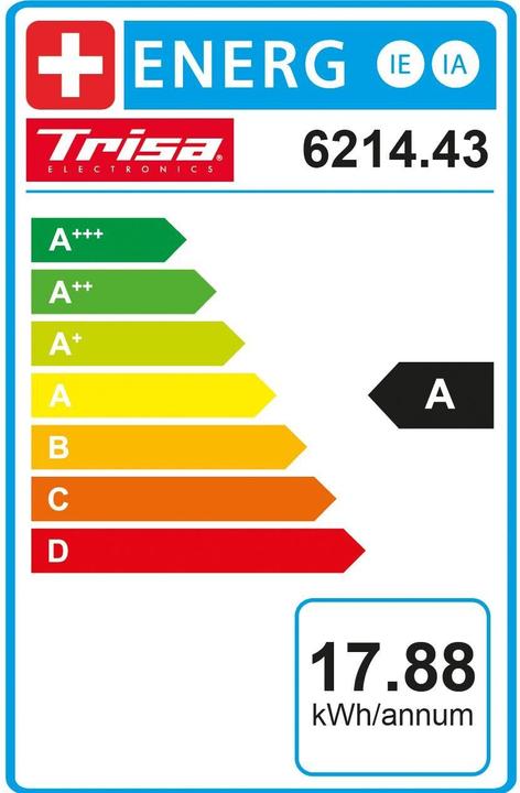 Label énergétique Trisa Espresso Perfetto