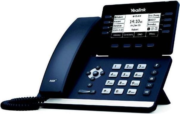 Image du produit Yealink SIP-T53W - SIP-T53W - Téléphone IP avec écran LCD ajustable de 3,7 pouces