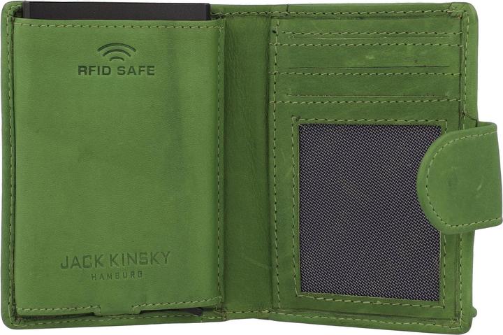 Actual product image Jack kinsky Aruba 500 wallet RFID protection leather 7.5 cm