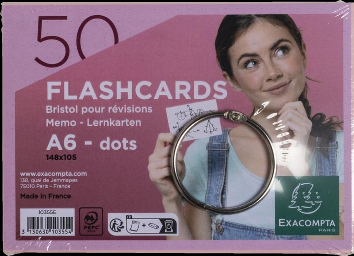 Image du produit Exacompta Fiches Bristol (148 x 105 mm, 205 g/m², 50 x)