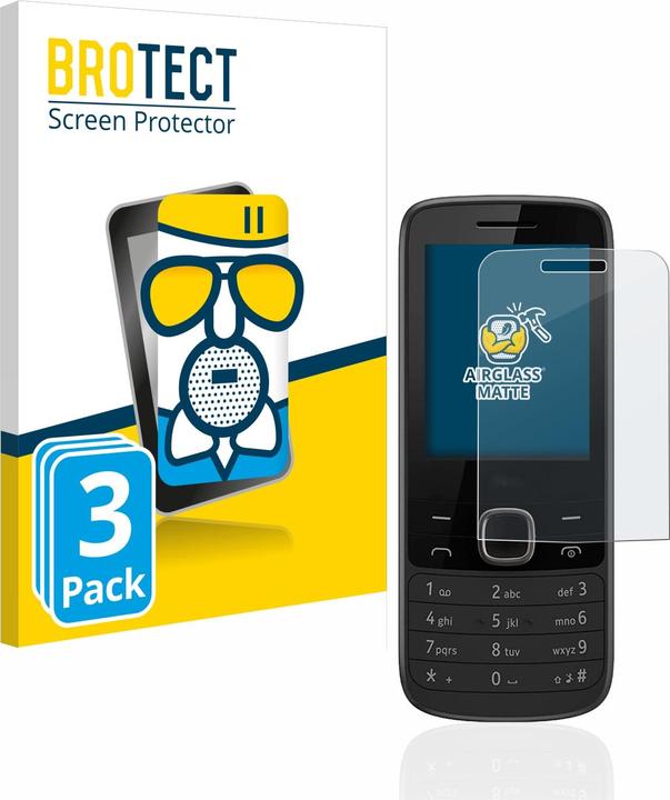 Immagine prodotto BROTECT AirGlass Vetro Opaco (3 Pezzo/i, Nokia 225)