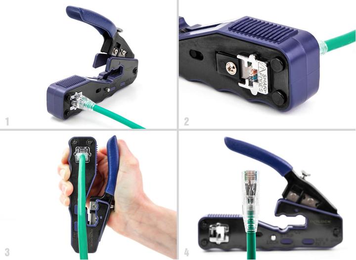 Immagine prodotto Delock Utensile a crimpare per spine modulari 8P/ RJ45 (135 mm)