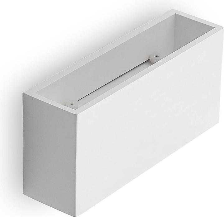 Produktbild Lindby Mavora Wandleuchte aus Gips, eckig (G9)