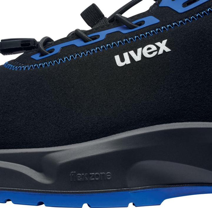 Image du produit Uvex Sports Chaussures basses uvex 1 x-craft S2 68147 noir, bleu largeur 10 Taille 42 (S2, 42)