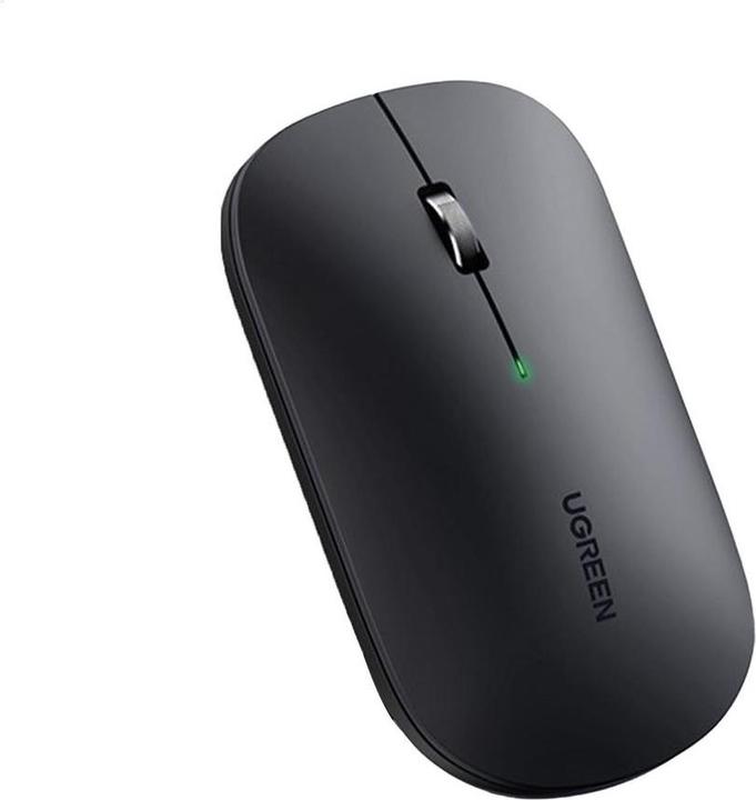 Actual product image Ugreen Wireless Mouse, 4000DPI, 2.4GHz WiFi + Bluetooth - Black